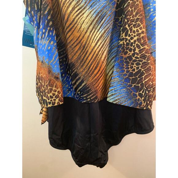 MAXINE OF HOLLYWOOD Women’s Minimizer One Piece Swimsuit / Size: 24W - Picture 13 of 13